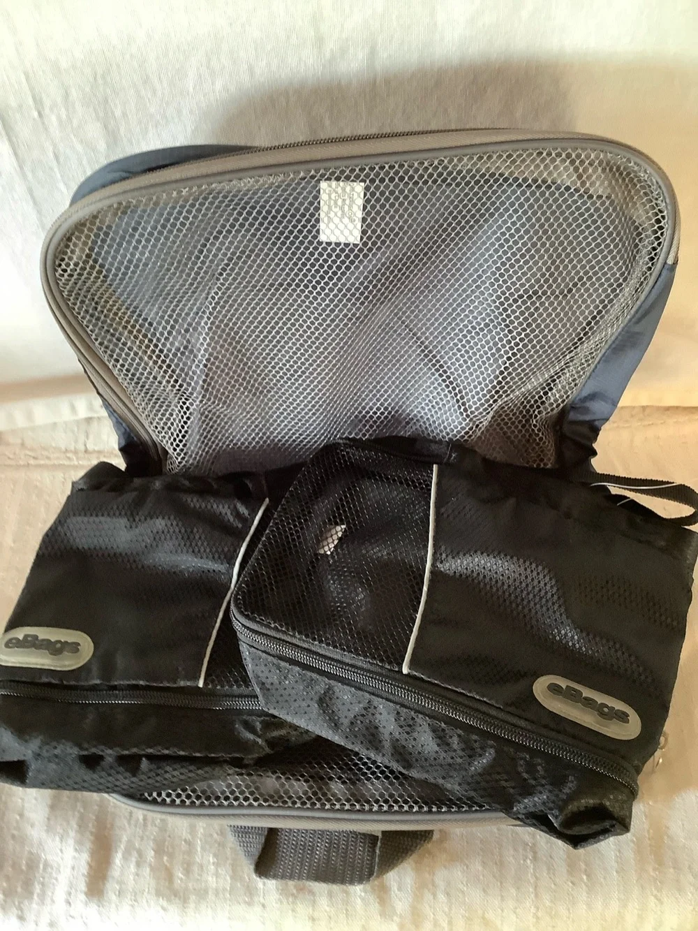 NWT eBags Slim Packing Cubes Set 3, Large, Medium, &Small